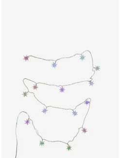 Decor Starburst With Rgb Led String Light Set