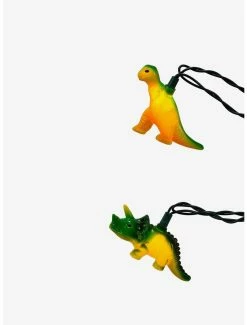 Decor T Rex And Styracosaurus Light Set