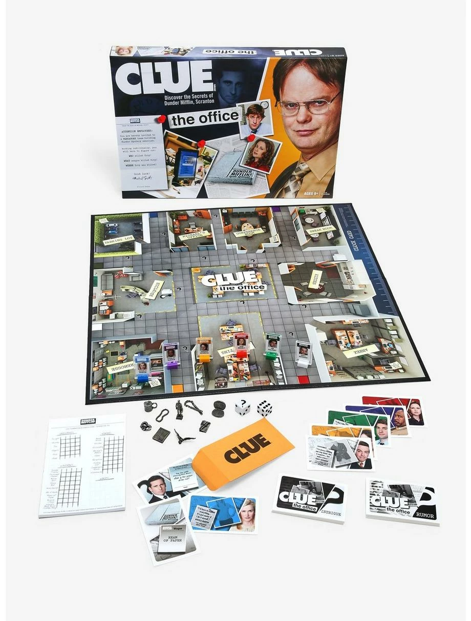 Games Clue: The Office Edition Board Game 2 Games Clue: The Office Edition Board Game - Image 2