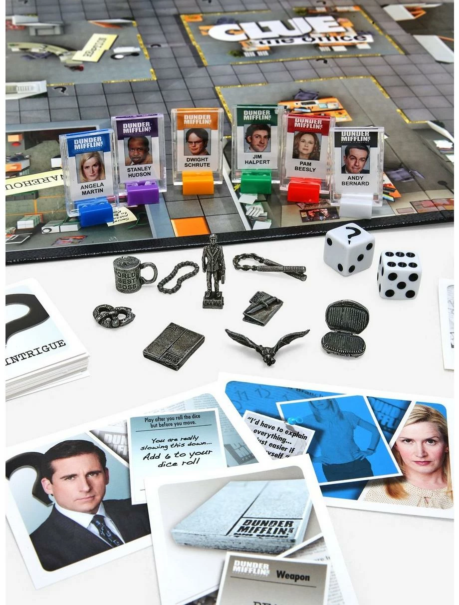 Games Clue: The Office Edition Board Game 3 Games Clue: The Office Edition Board Game - Image 3