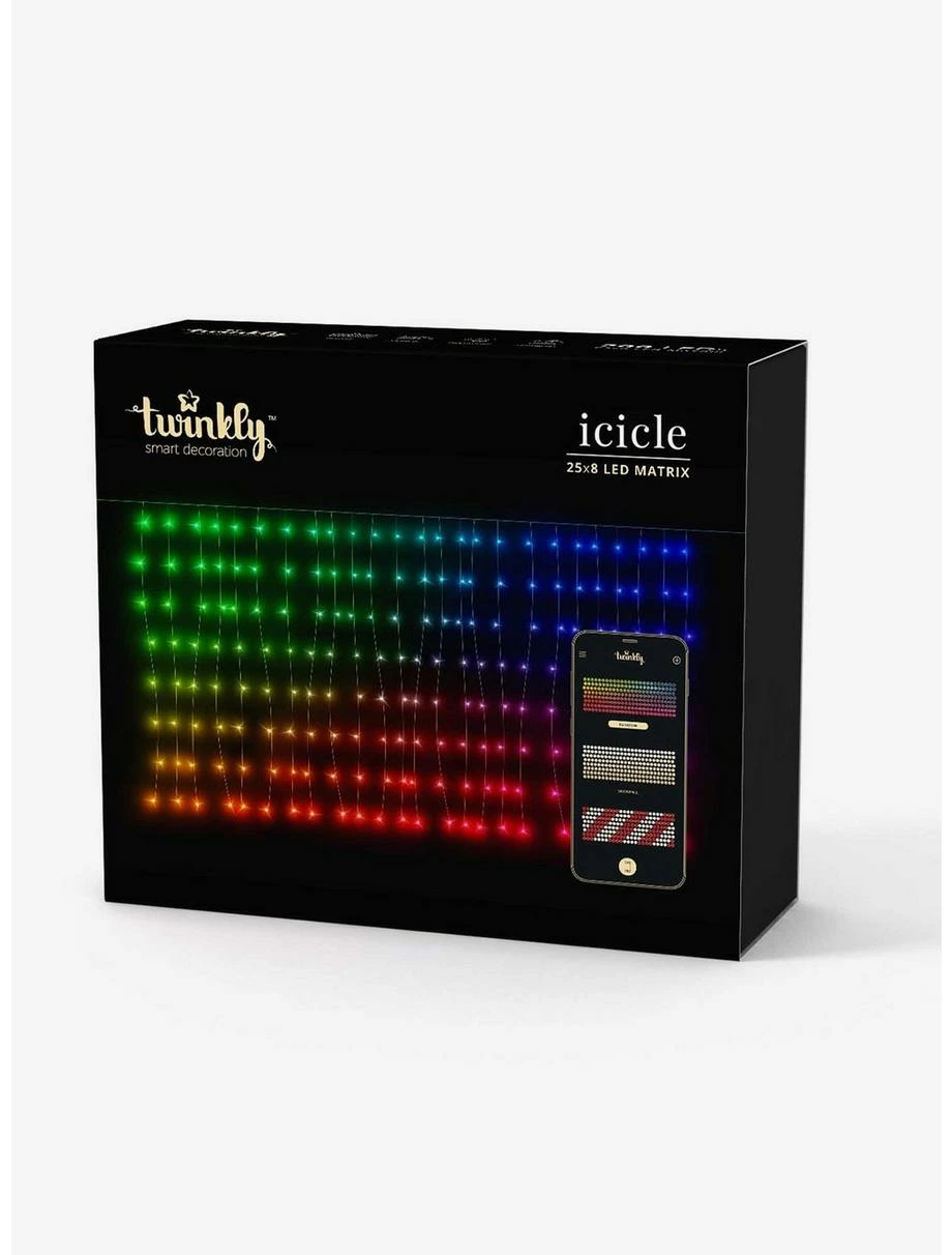 Decor Twinkly Icicle App Controlled String Lights 1 Decor Twinkly Icicle App Controlled String Lights