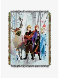 Bedroom Disney Frozen Peering Out Tapestry Throw