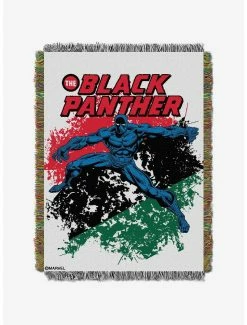 Bedroom Marvel Black Panther Defend Tapestry Throw