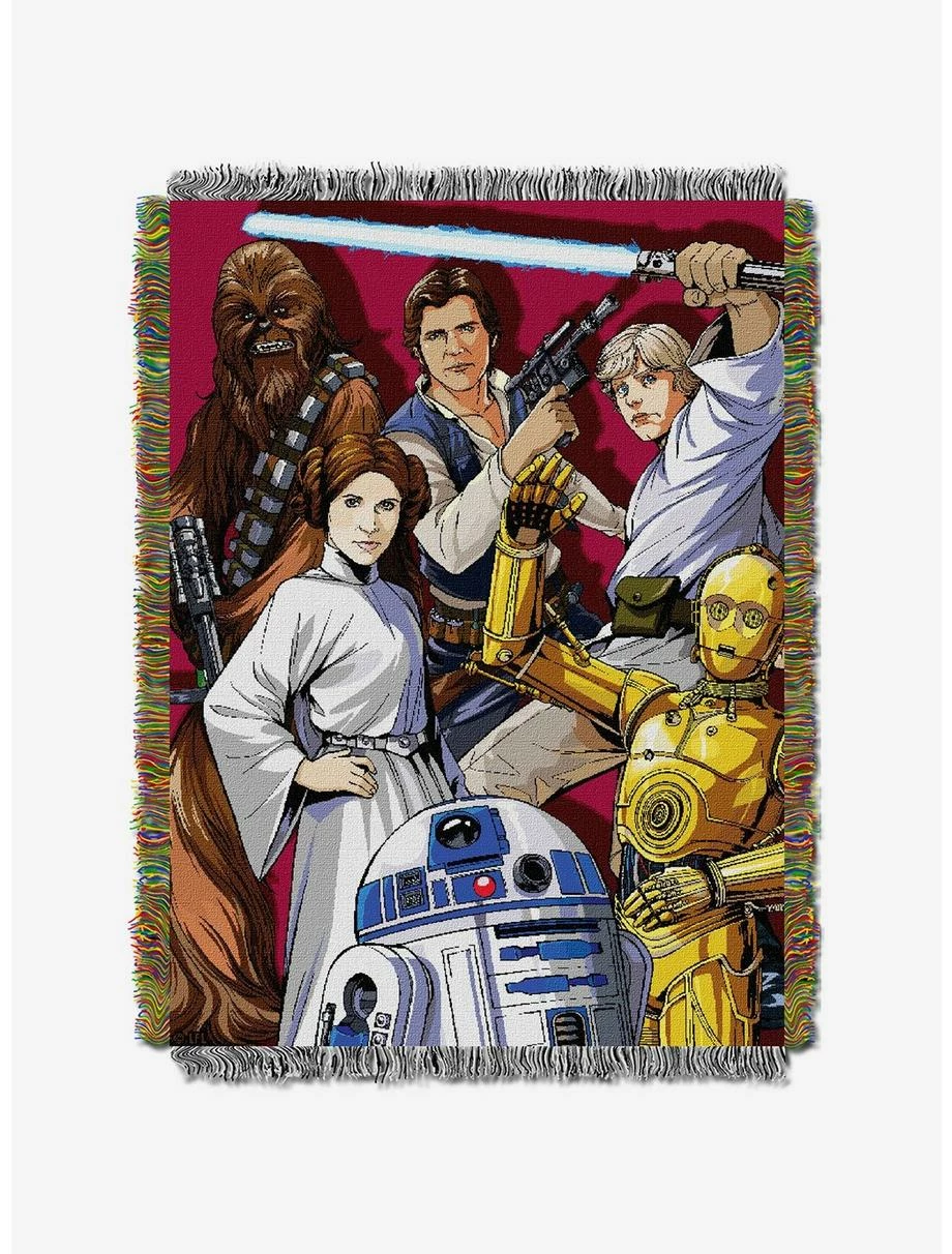Bedroom Star Wars Classic Rebel Forces Tapestry Throw
