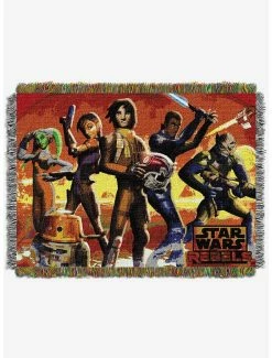 Bedroom Star Wars Red Hot Rebels Tapestry Throw