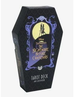 Games Disney The Nightmare Before Christmas Tarot Card Deck With Guidebook - BoxLunch Exclusive