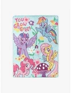 Bedroom My Little Pony You Grow Girl Silk Touch Throw