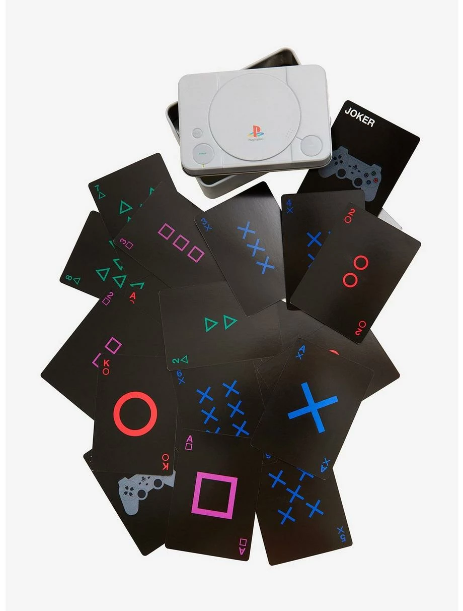 Games Sony PlayStation Playing Cards 1 Games Sony PlayStation Playing Cards