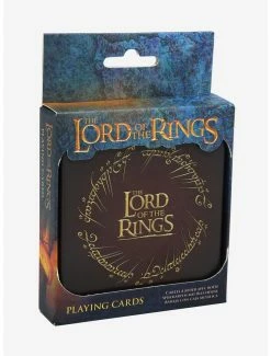 Games The Lord Of The Rings Playing Cards And Tin Set