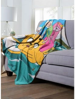 Bedroom Adventure Time Magic Ride Throw Blanket -Boxlunch Shop 19293073 av2