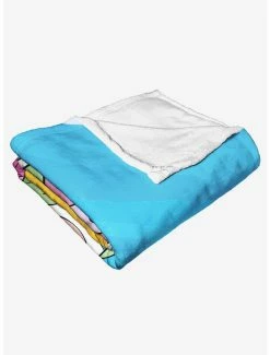 Bedroom Adventure Time Magic Ride Throw Blanket -Boxlunch Shop 19293073 av3
