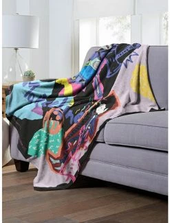 Bedroom Adventure Time Paper Marceline Throw Blanket -Boxlunch Shop 19293077 av2