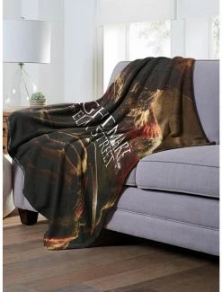 Bedroom A Nightmare On Elm Street Poster Throw Blanket -Boxlunch Shop 19293078 av2