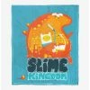 Bedroom Adventure Time Slime Kingdom Throw Blanket