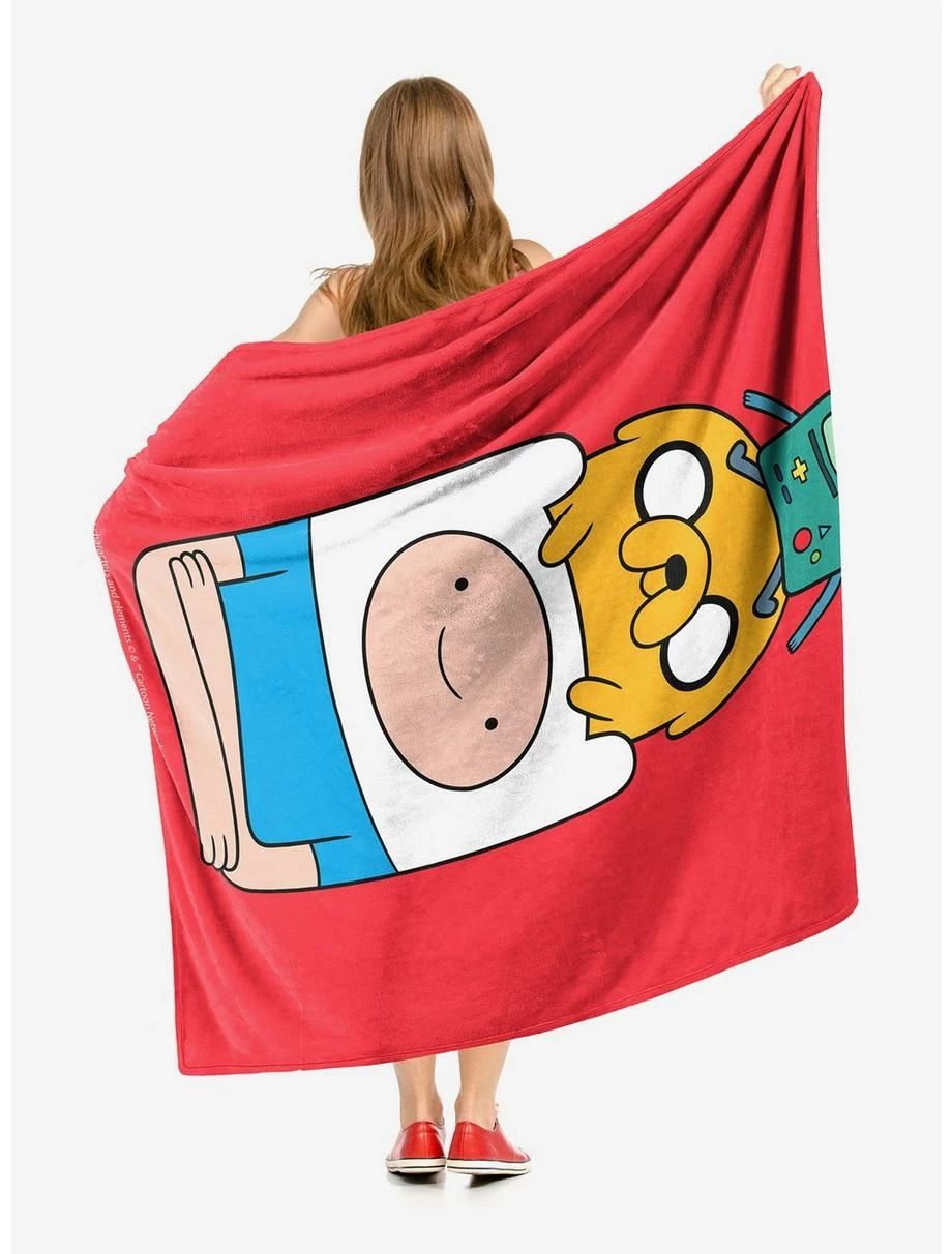 Bedroom Adventure Time Super Stack Throw Blanket - Image 2