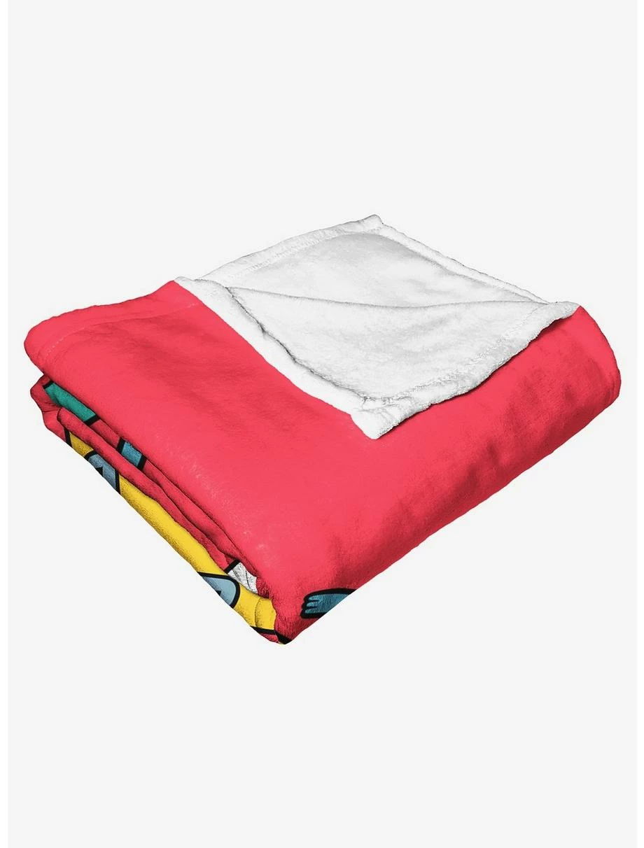 Bedroom Adventure Time Super Stack Throw Blanket - Image 4