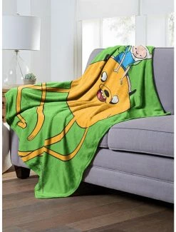 Bedroom Adventure Time Taking A Ride Throw Blanket -Boxlunch Shop 19293094 av2