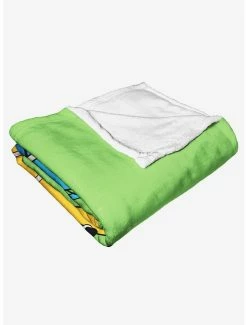 Bedroom Adventure Time Taking A Ride Throw Blanket -Boxlunch Shop 19293094 av3