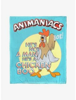 Bedroom Animaniacs Chicken Boo Throw Blanket