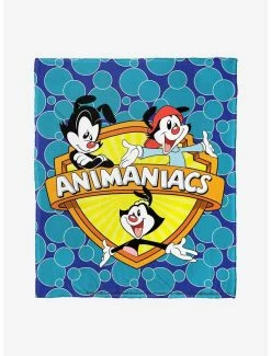 Bedroom Animaniacs Logo Throw Blanket