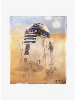 Bedroom Star Wars Artoo Throw Blanket