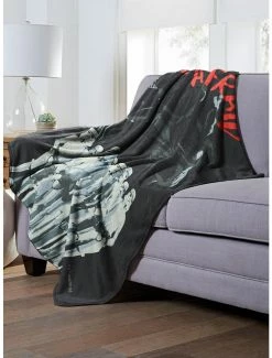 Bedroom Star Wars Be Afraid Throw Blanket -Boxlunch Shop 19293320 av2