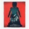 Bedroom Annabelle Poster Throw Blanket