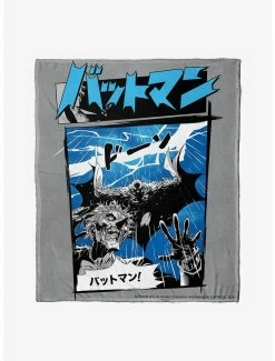 Bedroom DC Comics Batman Anime DC Comics Batman Throw Blanket
