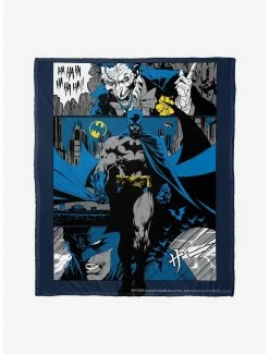 Bedroom DC Comics Batman Anime Joker Throw Blanket