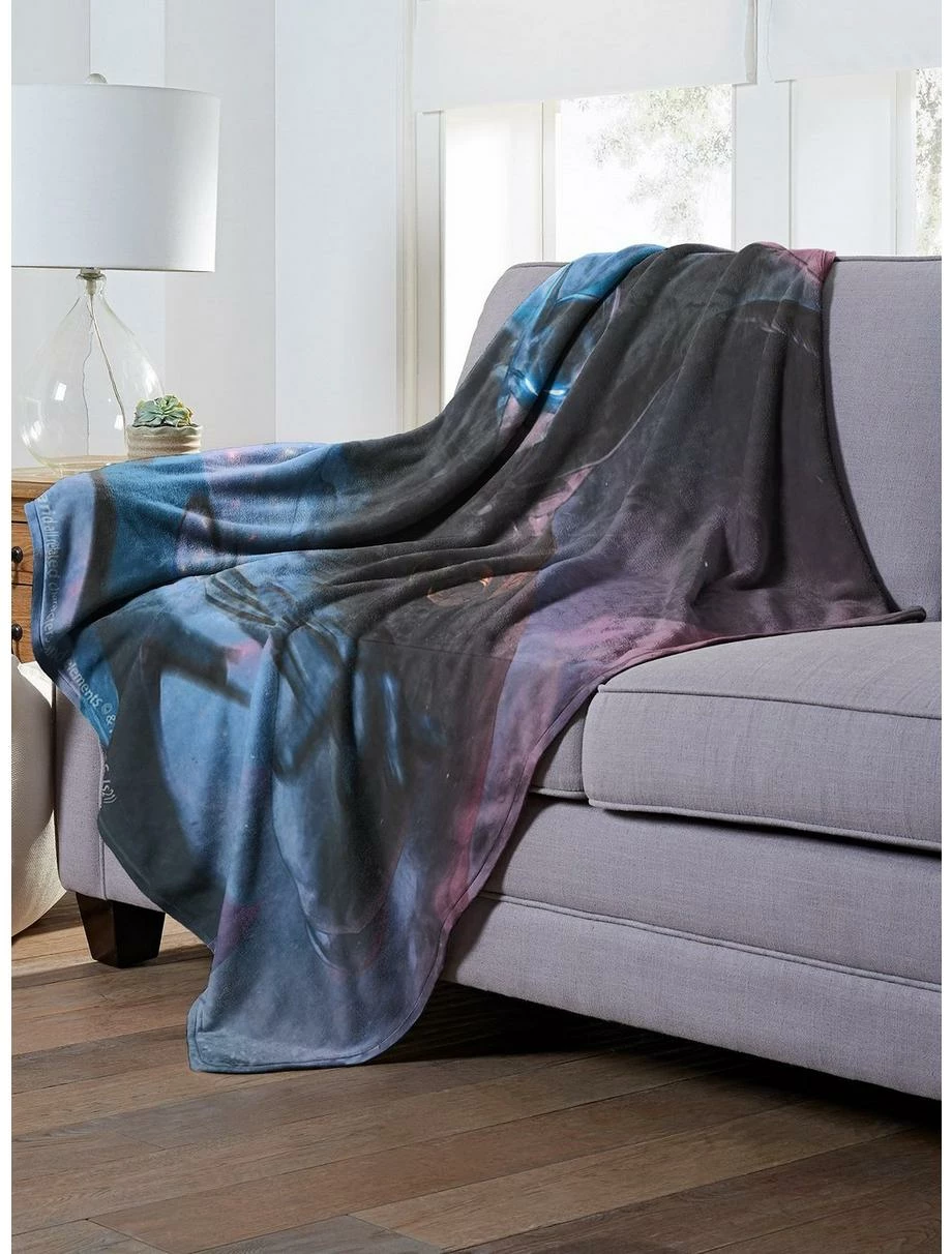 Bedroom DC Comics Batman Batarang Cover Throw Blanket 3 Bedroom DC Comics Batman Batarang Cover Throw Blanket - Image 3