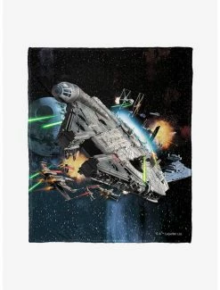 Bedroom Star Wars Falcon Throw Blanket
