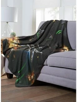 Bedroom Star Wars Fighters Throw Blanket -Boxlunch Shop 19293352 av2