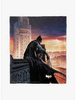 Bedroom DC Comics Batman Knight Watch Throw Blanket