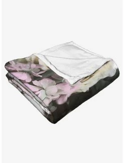Bedroom Star Wars Floral Logo Throw Blanket -Boxlunch Shop 19293356 av3