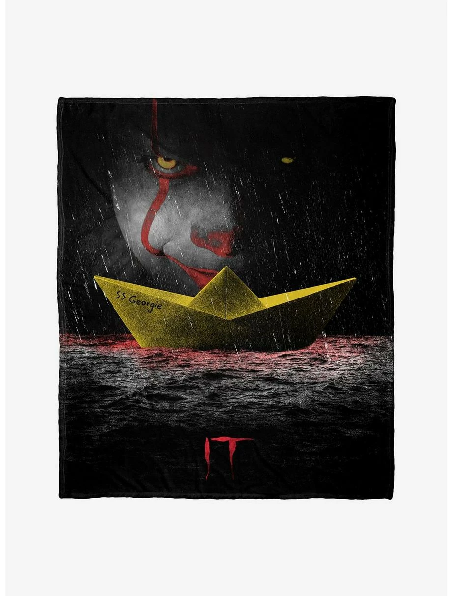 Bedroom It Chapter Two Poster Throw Blanket