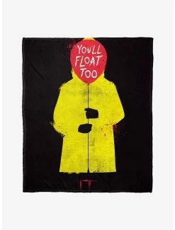 Bedroom It Chapter Two You'Ll Float Too Throw Blanket