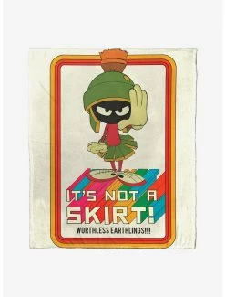 Bedroom Looney Tunes Not A Skirt Throw Blanket