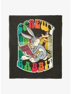 Bedroom Looney Tunes Screwy Rabbit Throw Blanket