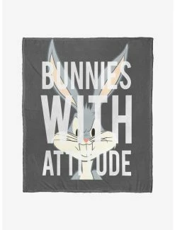 Decor Looney Tunesattitude Throw Blanket