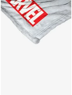 Bedroom Marvel Future Fight Comic Run Throw Blanket -Boxlunch Shop 19293450 av4