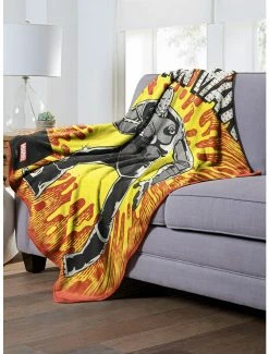 Bedroom Marvel Iron Man Original Throw Blanket -Boxlunch Shop 19293482 av2