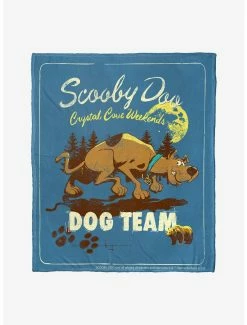 Bedroom Scooby-Doo Dog Team Throw Blanket