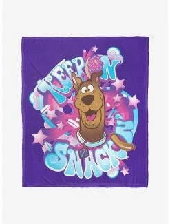 Bedroom Scooby-Doo Keep Snackin Throw Blanket