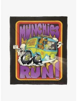 Bedroom Scooby-Doo Munchies Run Throw Blanket