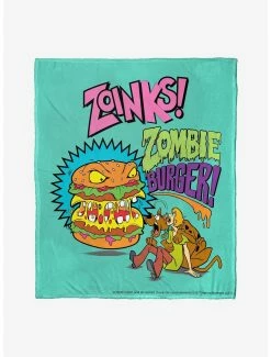 Bedroom Scooby-Doo Zombie Burger Throw Blanket