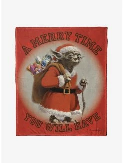 Decor Star Wars Merry Time Throw Blanket