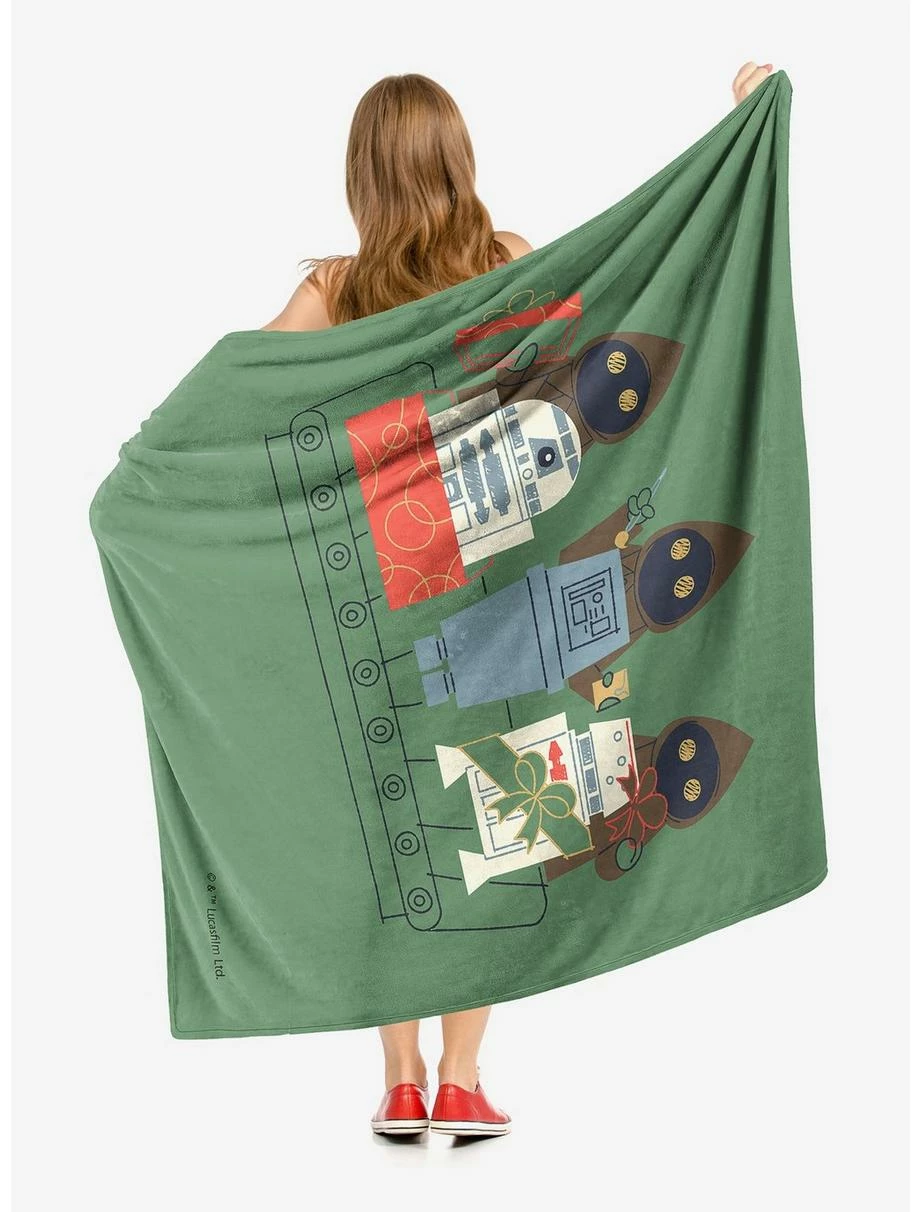 Bedroom Star Wars Metal Presents Throw Blanket - Image 2