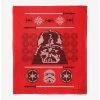 Bedroom Star Wars Sith Xmas Sweater Throw Blanket
