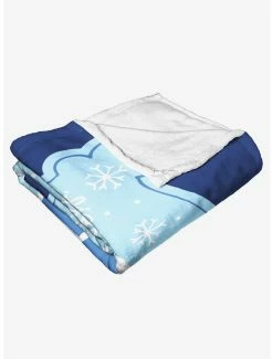 Bedroom Star Wars Snowy R2D2 Throw Blanket -Boxlunch Shop 19293675 av3