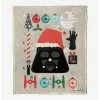 Decor Star Wars Vader Xmas Throw Blanket